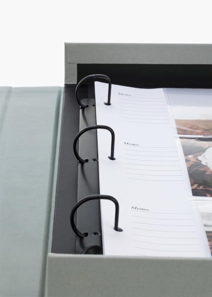KAILA KAILA MEMORIES Grey XL - Coffee Table Photo Album - 60 Foto's van 10x15 cm