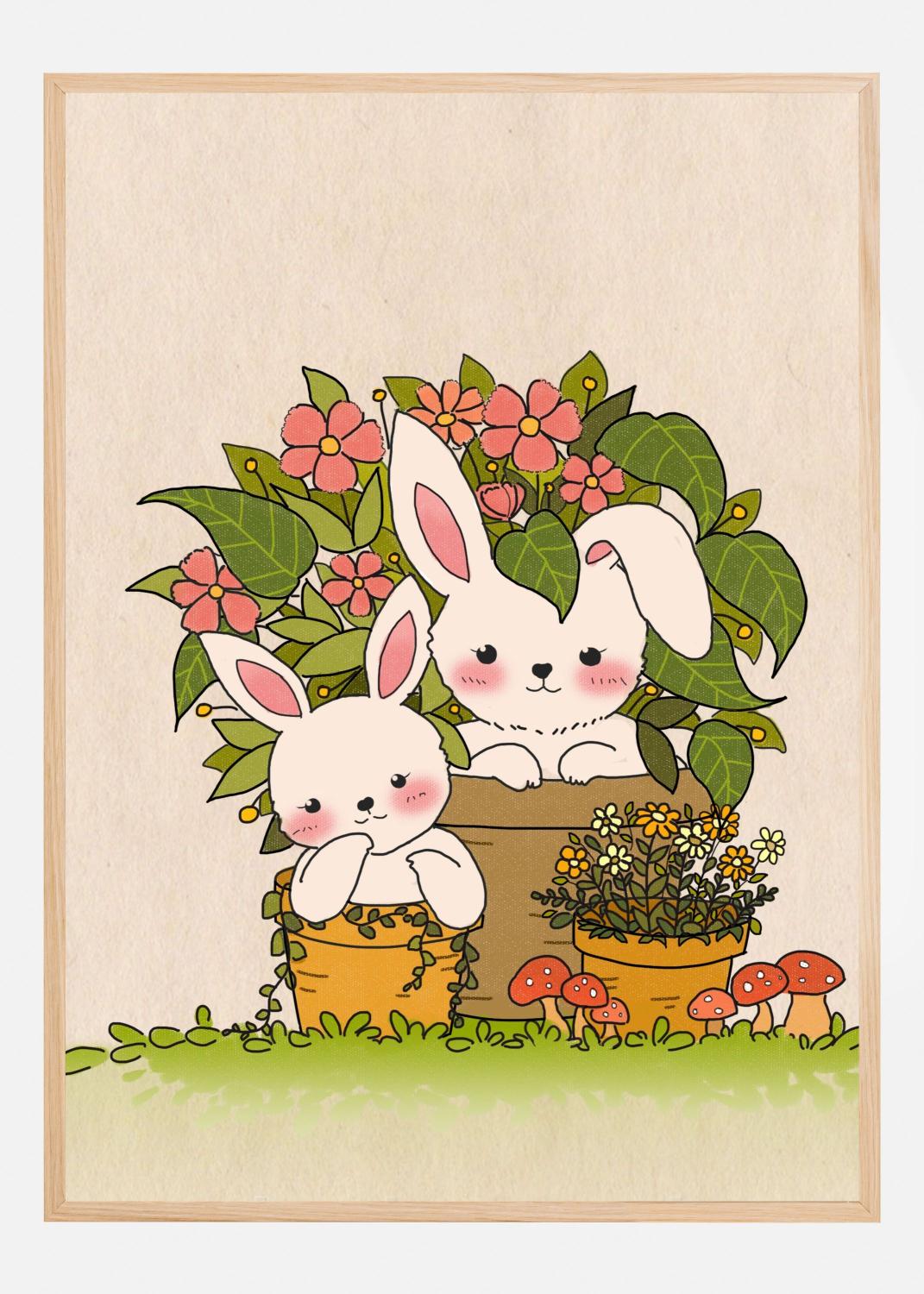 Product Image for Couple Bunny Poster (30x40 cm)