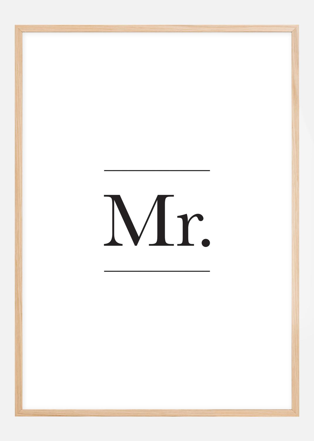 Product Image for Mr Poster (21x29,7 cm (A4))