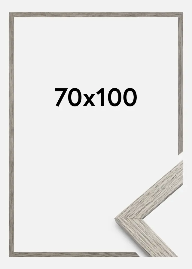 Estancia Kader Stilren Acrylglas Grey Oak 70x100 cm