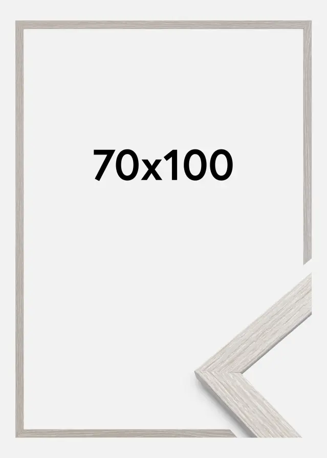 Estancia Kader Stilren Acrylglas Light Grey Oak 70x100 cm