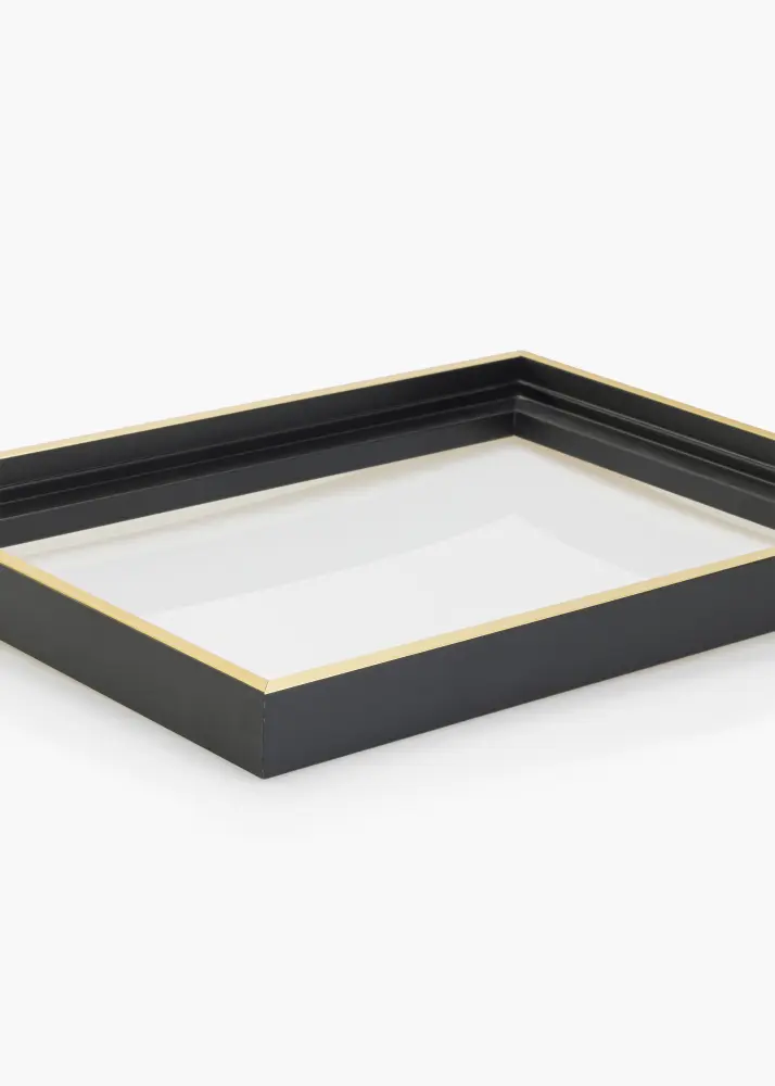Mavanti Canvas kader Tacoma Zwart / Goud 24x30 cm