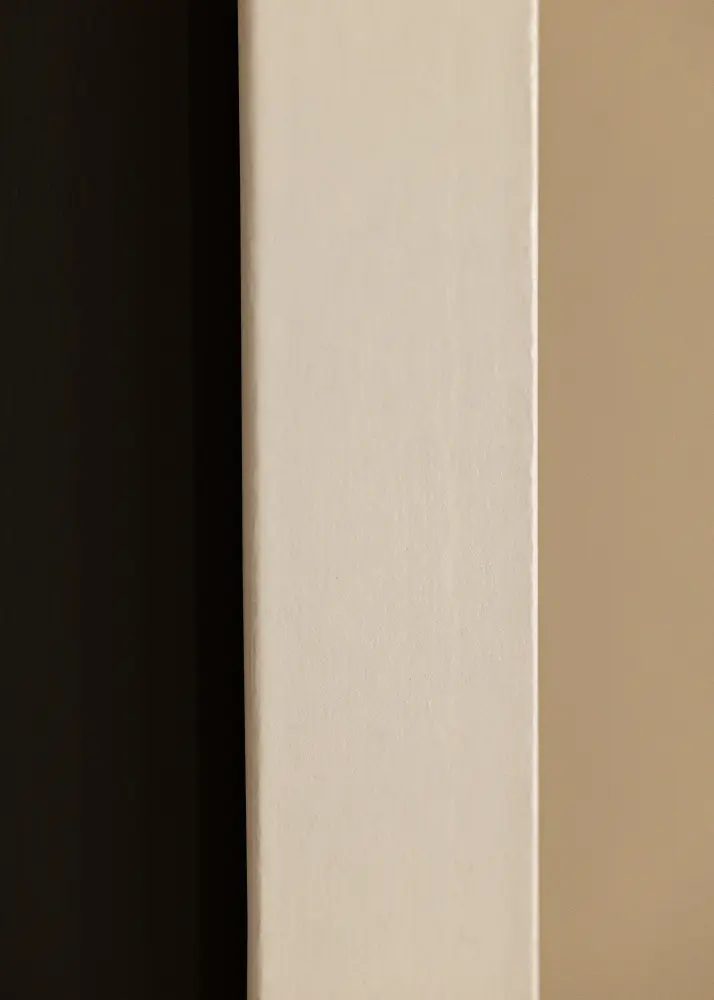 Ram med passepartou Kader Selection Wit 70x90 cm - Passe-partout Zwart 60x80 cm