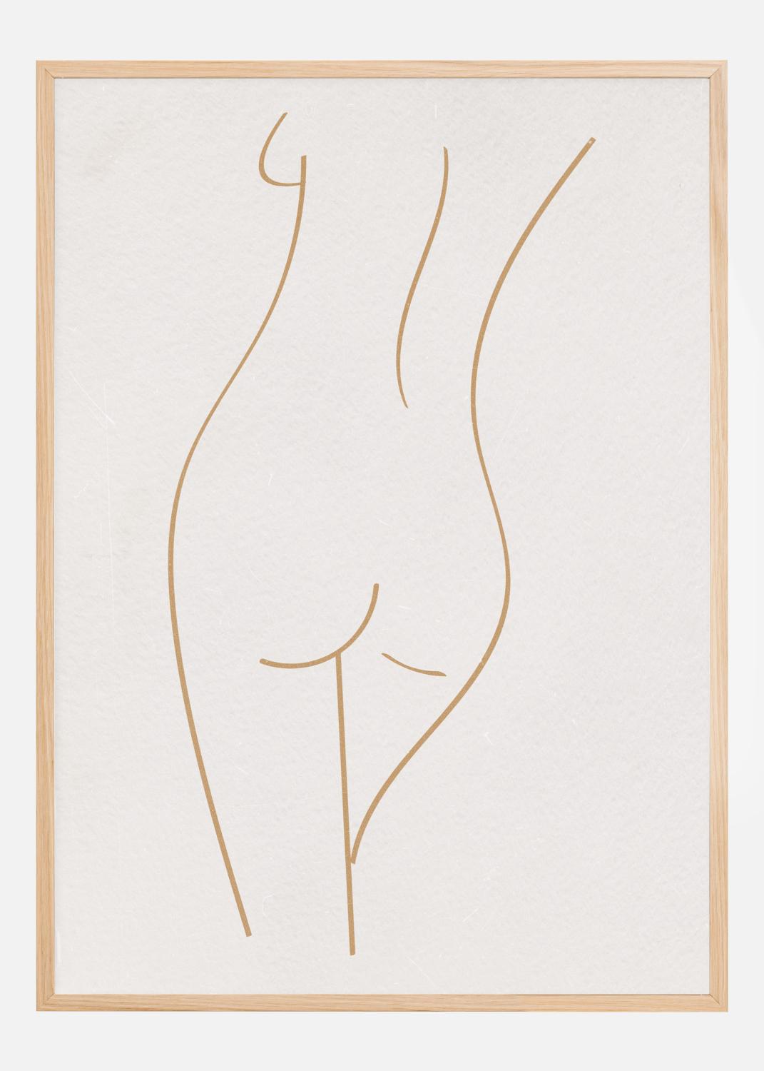 Product Image for Body Lines III Poster (30x40 cm)
