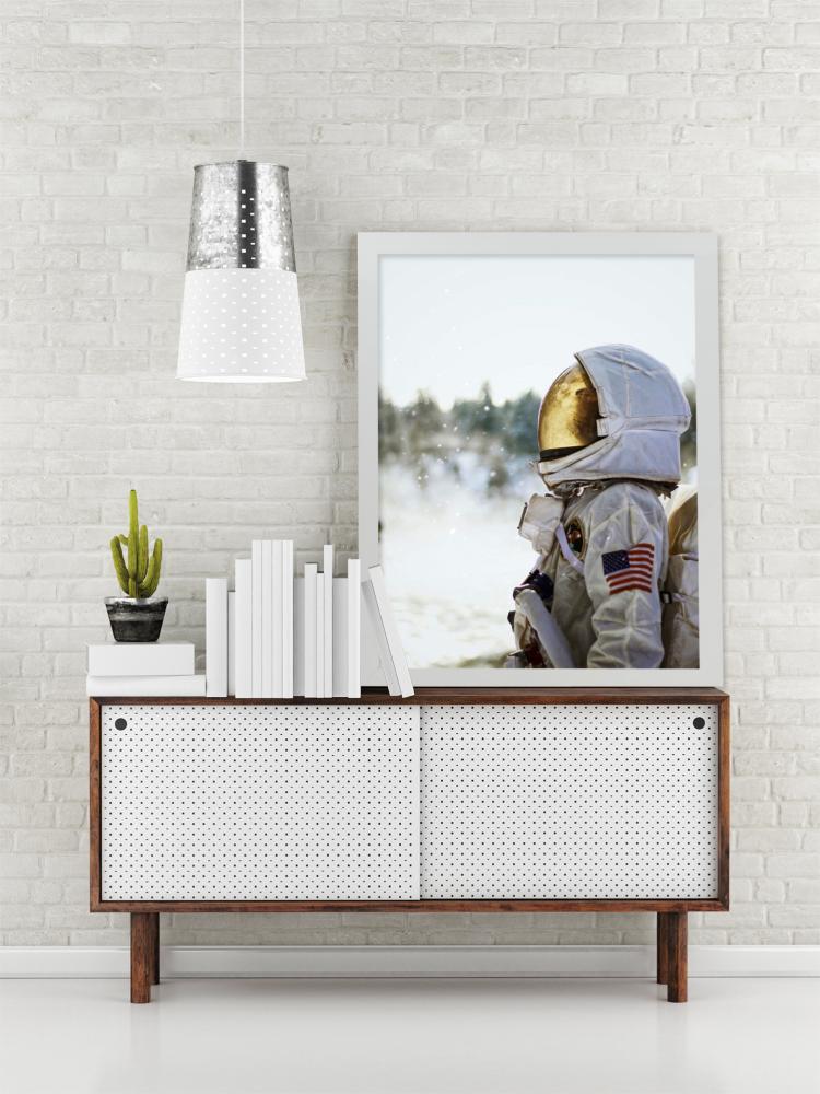 Ramverkstad Kader Högsjö Wit - Formaat naar keuze