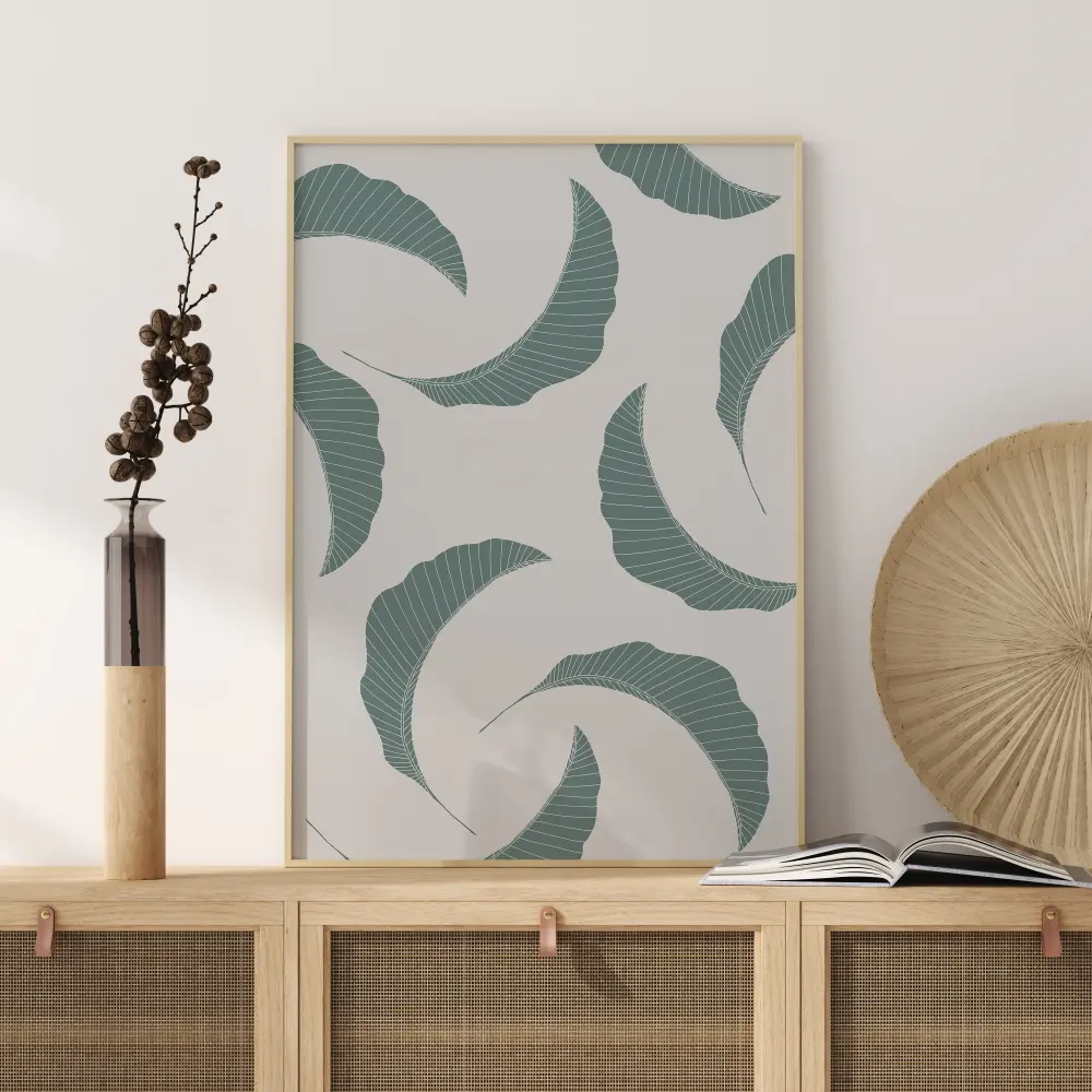 Bildverkstad Banana Leaves Multiple Poster