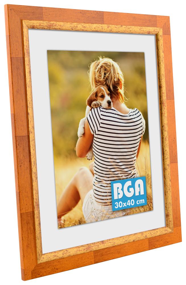 Ramverkstad Kader Färila Oranje - Formaat naar keuze