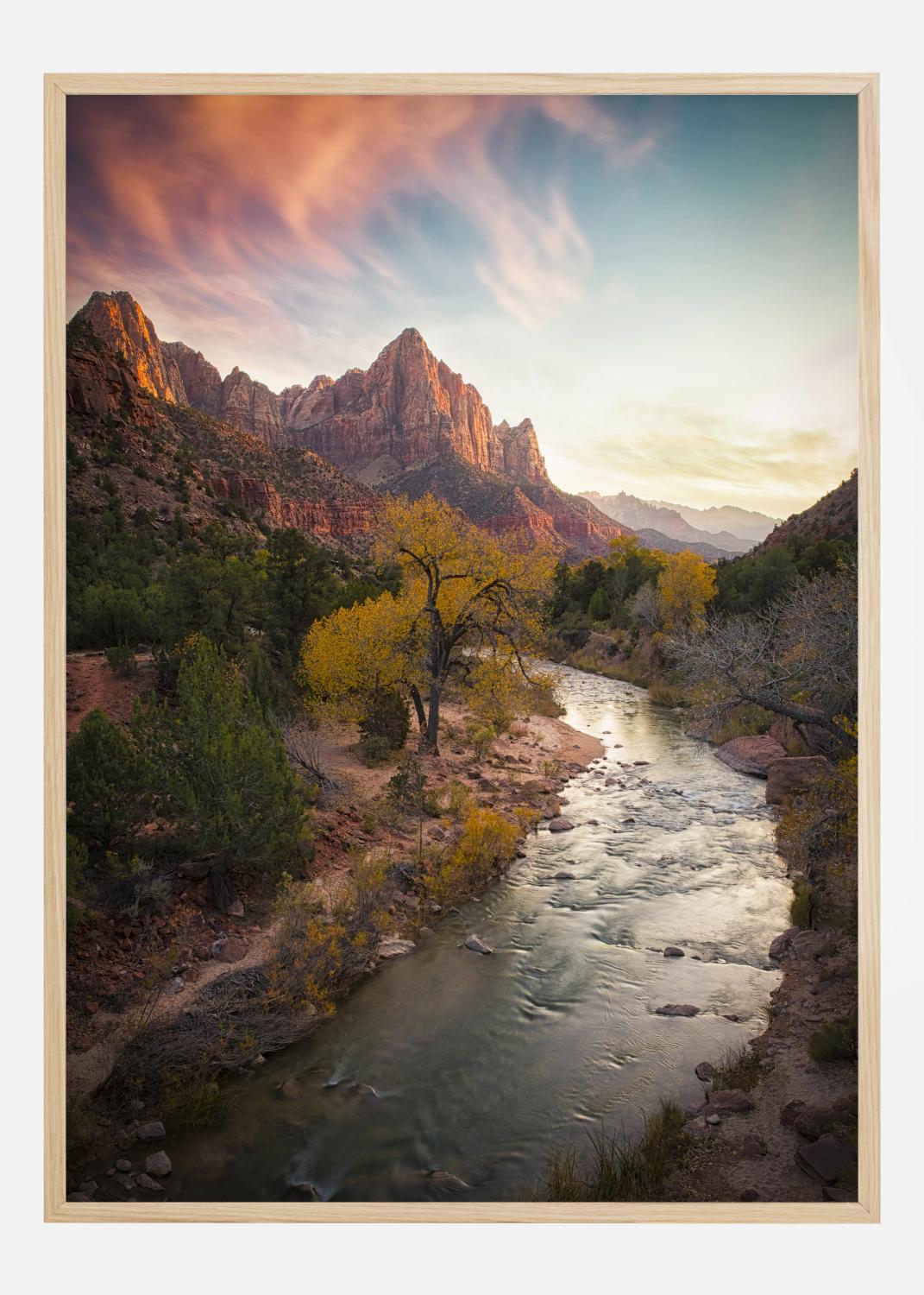 Product Image for Zion National Park Poster (21x29.7 cm (A4))