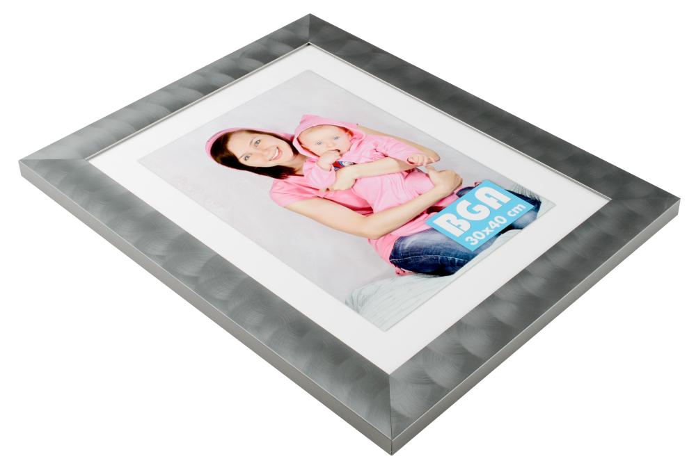 Ramverkstad Kader natuurlijk staal - Formaat naar keuze