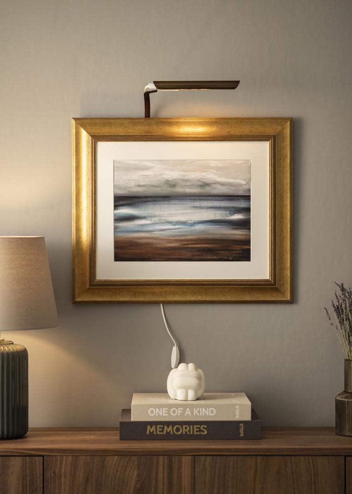 Eklunds metall Eklunds Uno 1 schilderijverlichting - Antiek