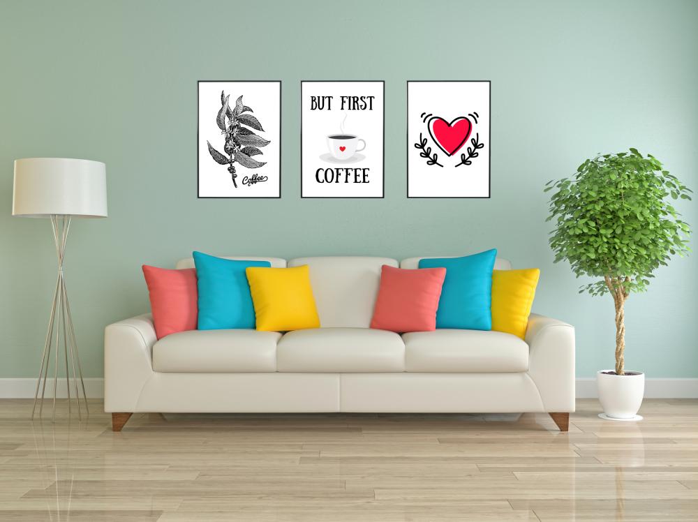 Bildverkstad Coffee Botanical Poster