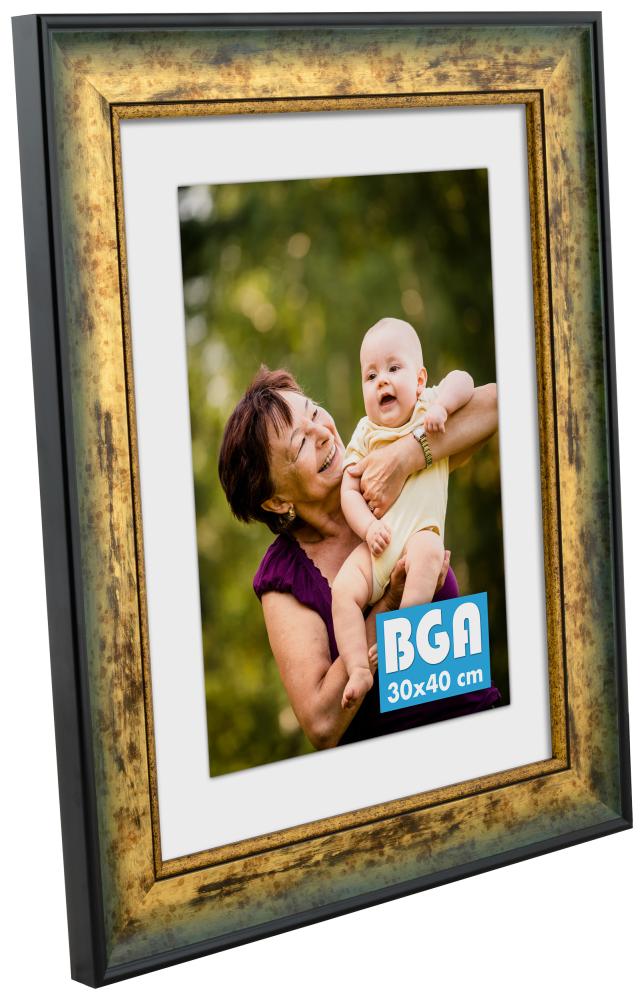 Ramverkstad Kader Roxen Goud Gemêleerd - Formaat naar keuze