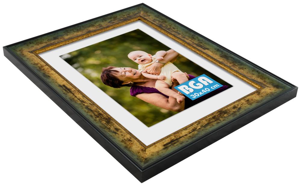 Ramverkstad Kader Roxen Goud Gemêleerd - Formaat naar keuze