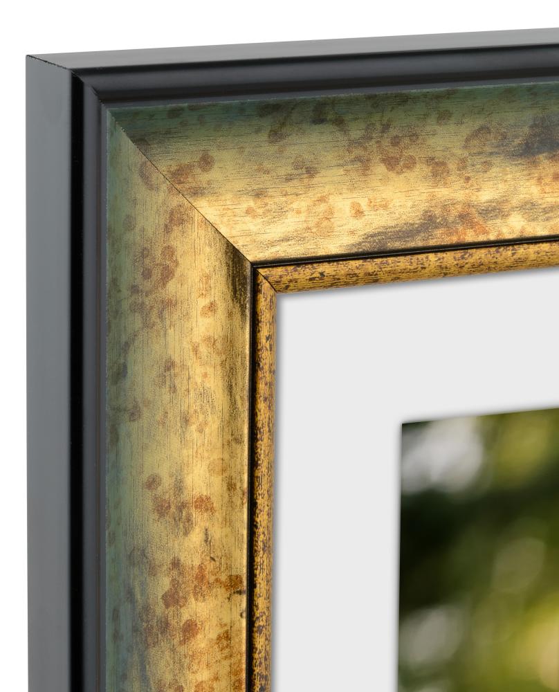 Ramverkstad Kader Roxen Goud Gemêleerd - Formaat naar keuze