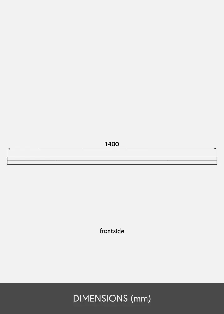 Artlink Fotoplank Eikenhout 140 cm