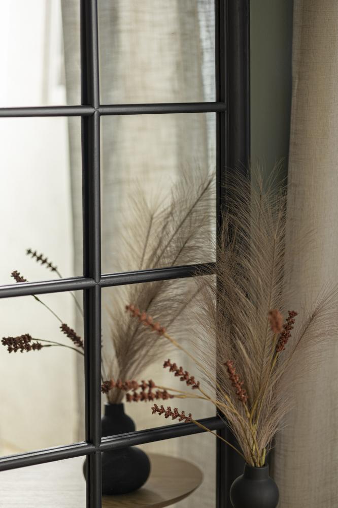 ID Factory Spiegel Window Tall Dome Zwart 103x180 cm