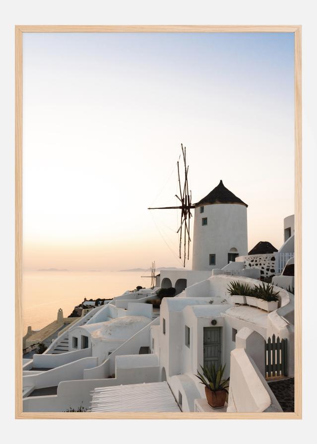 Bildverkstad Santorini Poster