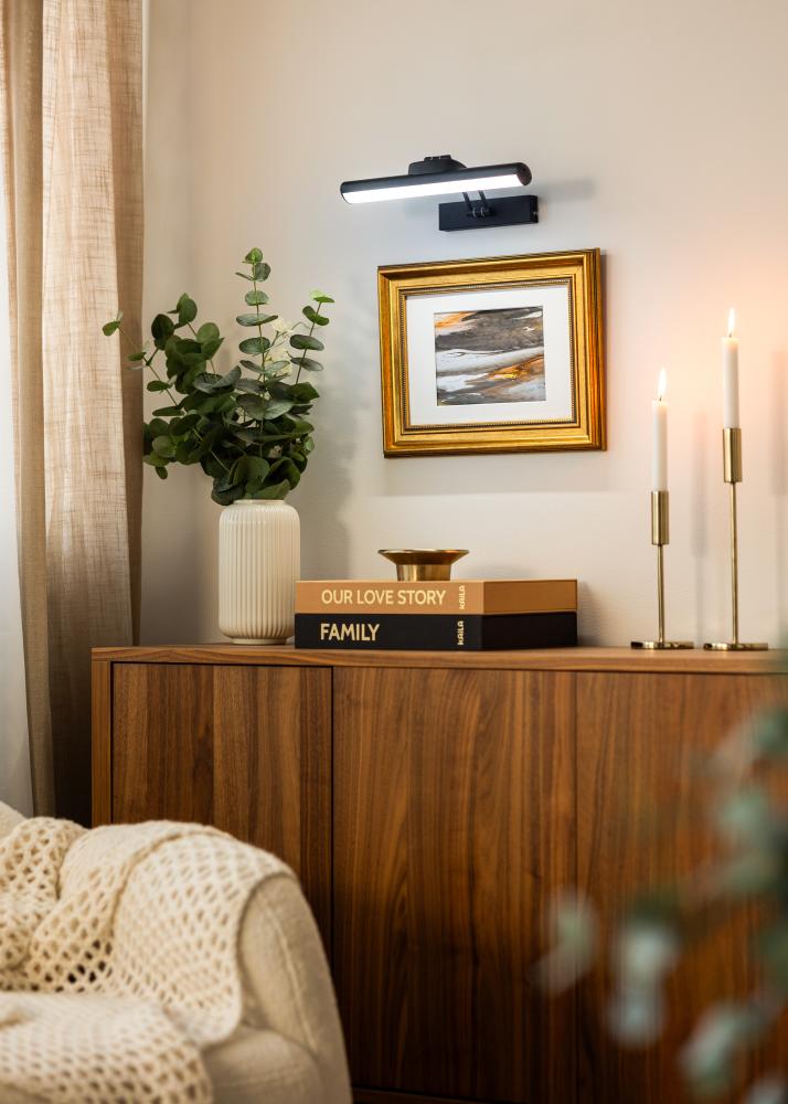 KAILA KAILA Gleam Batterijgevoede Fotolijstverlichting 32 cm - Zwart