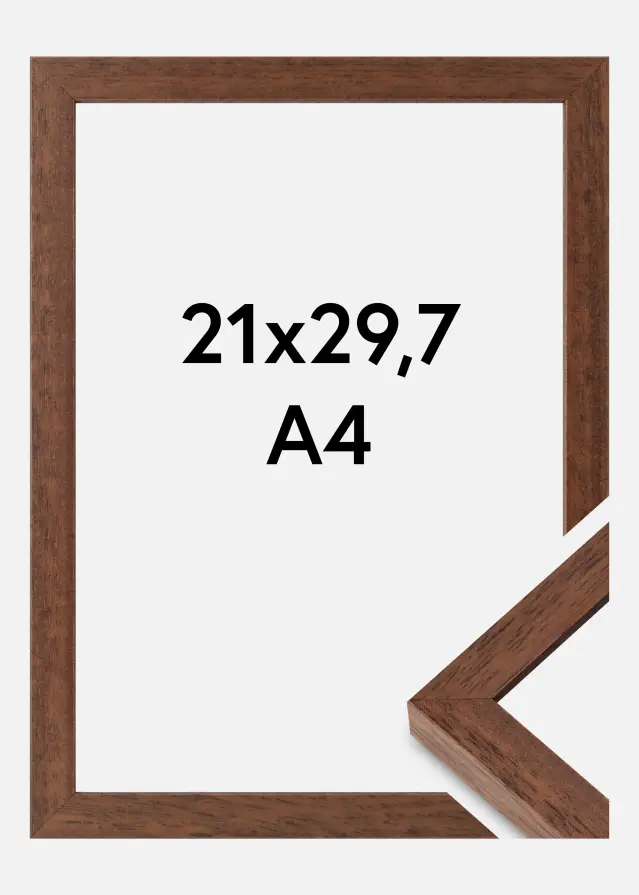 Mavanti Kader Hermes Acrylglas Teak 21x29,7 cm (A4)