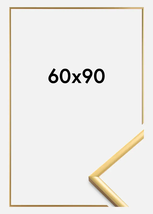 BGA Kader New Lifestyle Acrylglas Shiny Gold 60x90 cm