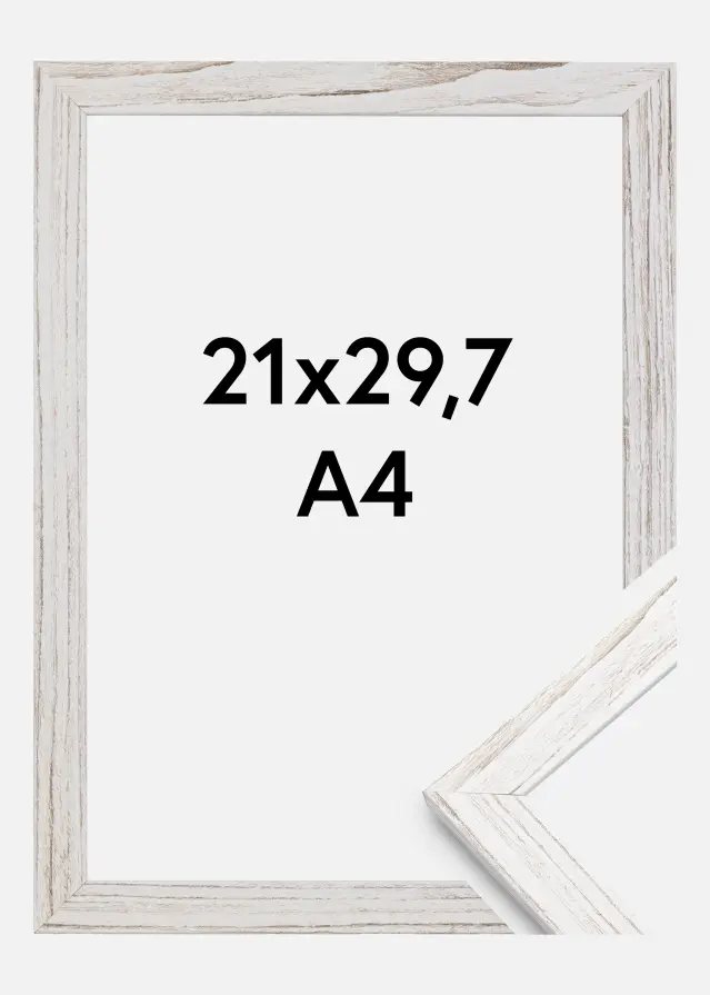 Estancia Kader Stilren Acrylglas Vintage White 21x29,7 cm (A4)
