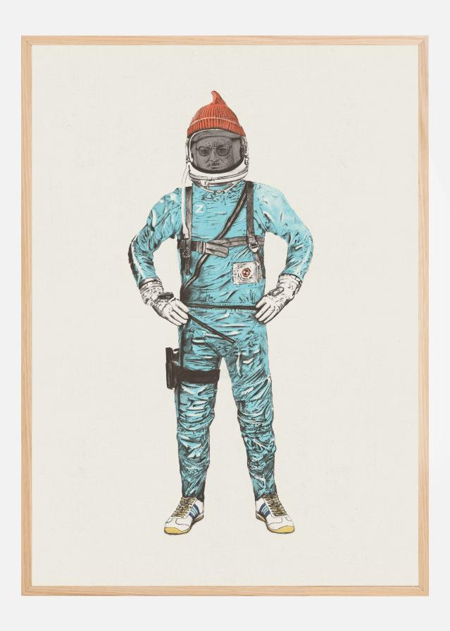 Bildverkstad Zissou In Space Poster