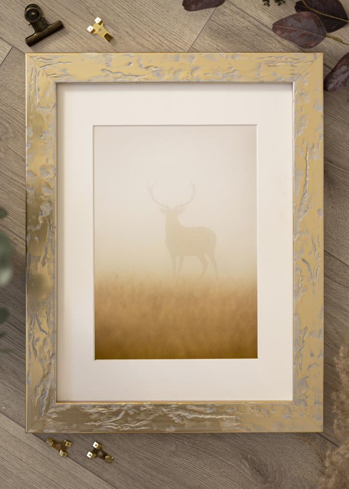 Ramverkstad Kader Freja Goud - Formaat naar keuze