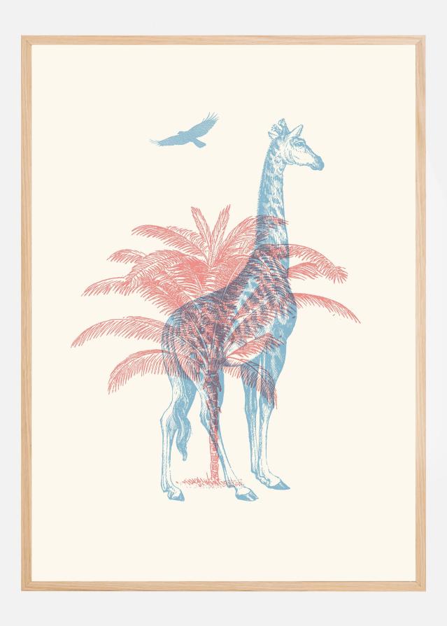 Bildverkstad Giraffe Poster