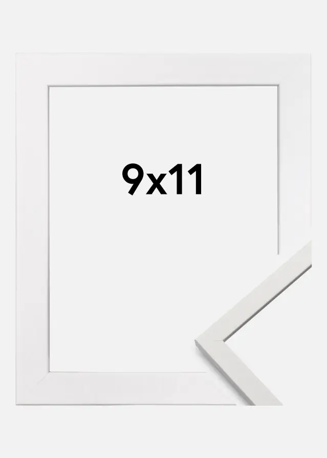 Galleri 1 Kader Edsbyn Acrylglas Wit 9x11 cm