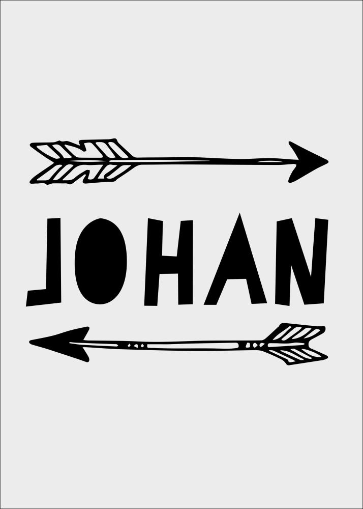 Personlig poster Arrow Name