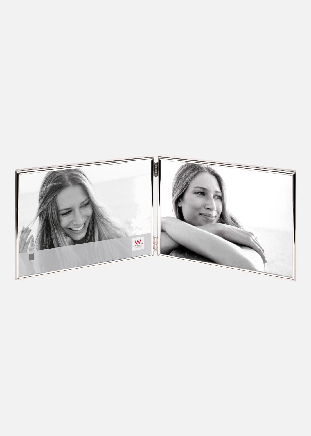 Product Image for Chloe Opvouwbaar Kader II Zilver 10x15 cm - 2 Foto's