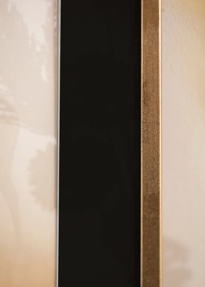 Ram med passepartou Kader Galant Goud 30x40 cm - Passe-partout Zwart 18x27 cm