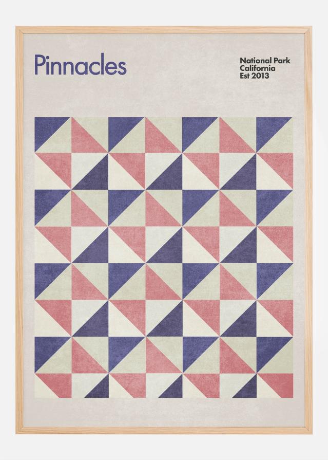 Bildverkstad Pinnacles Poster