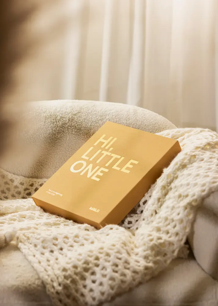 KAILA KAILA HI LITTLE ONE Manilla - Coffee Table Photo Album (60 Zwarte zijden)