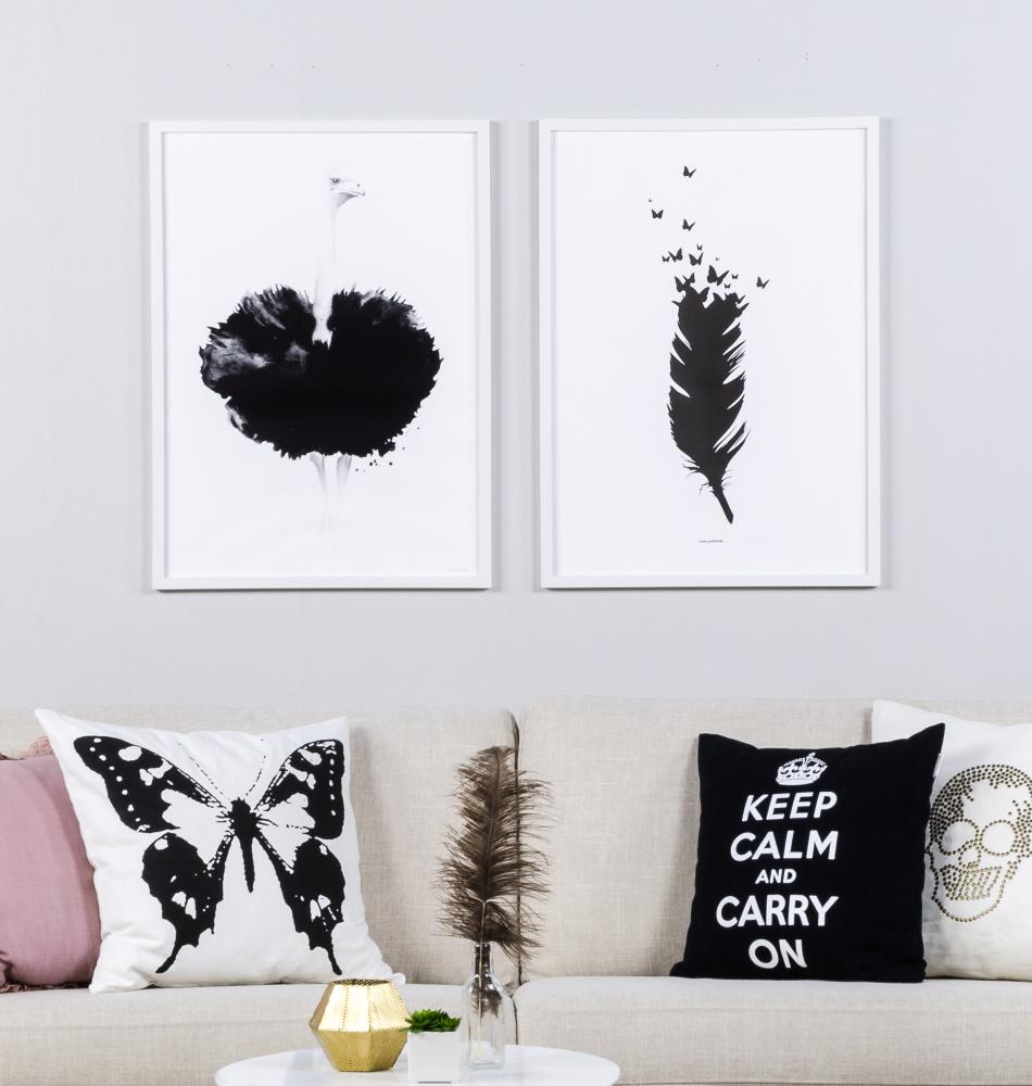 Dahl & Krohn Fjer 1.0 Zwart-wit