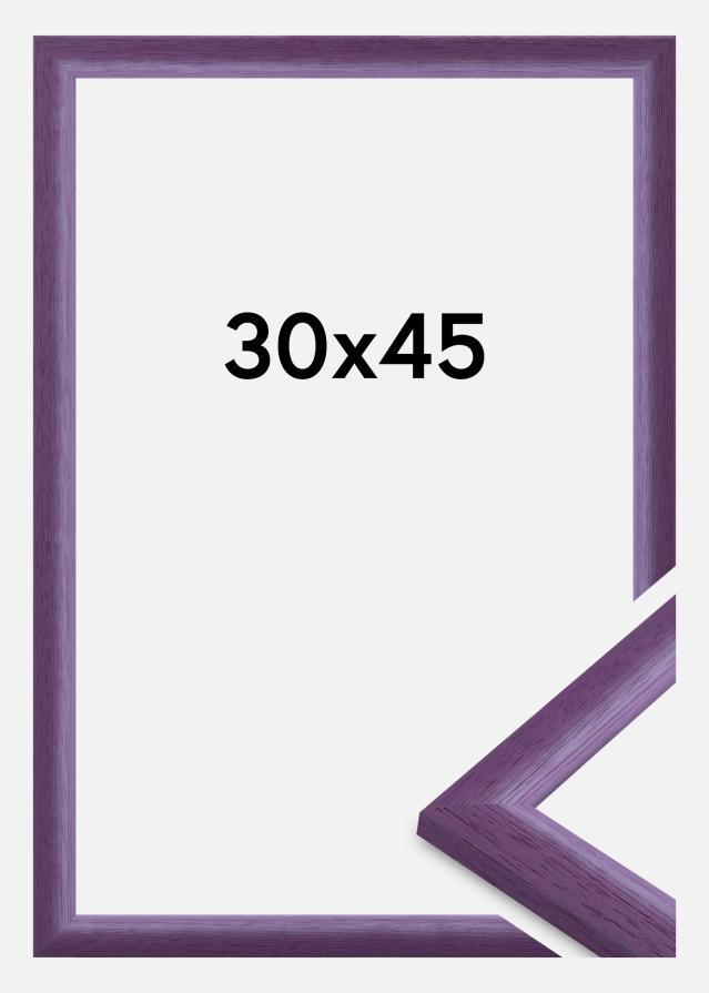 Jämtlands Ramfabrik Kader Cornwall Acrylglas Paars 30x45 cm