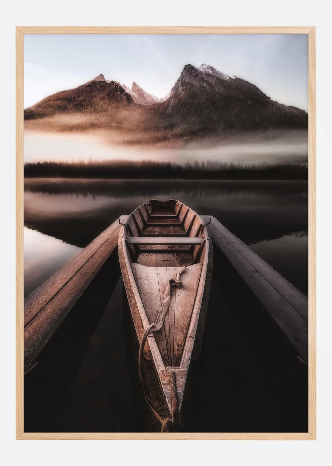 Product Image for Wooden Boat Poster (30x40 cm)