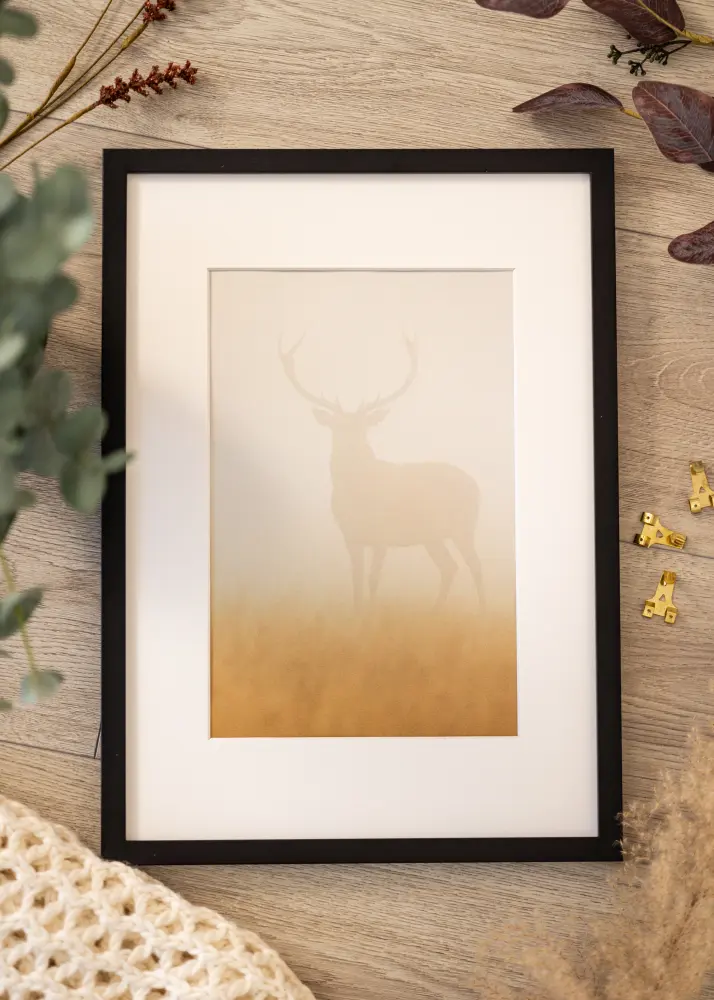 BGA Kader Modern Acrylglas Zwart 42x59 cm (A2)