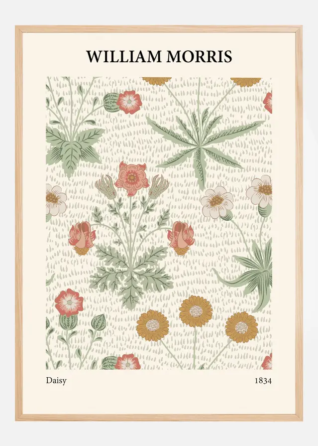 Bildverkstad William Morris - Daisy 4 Poster