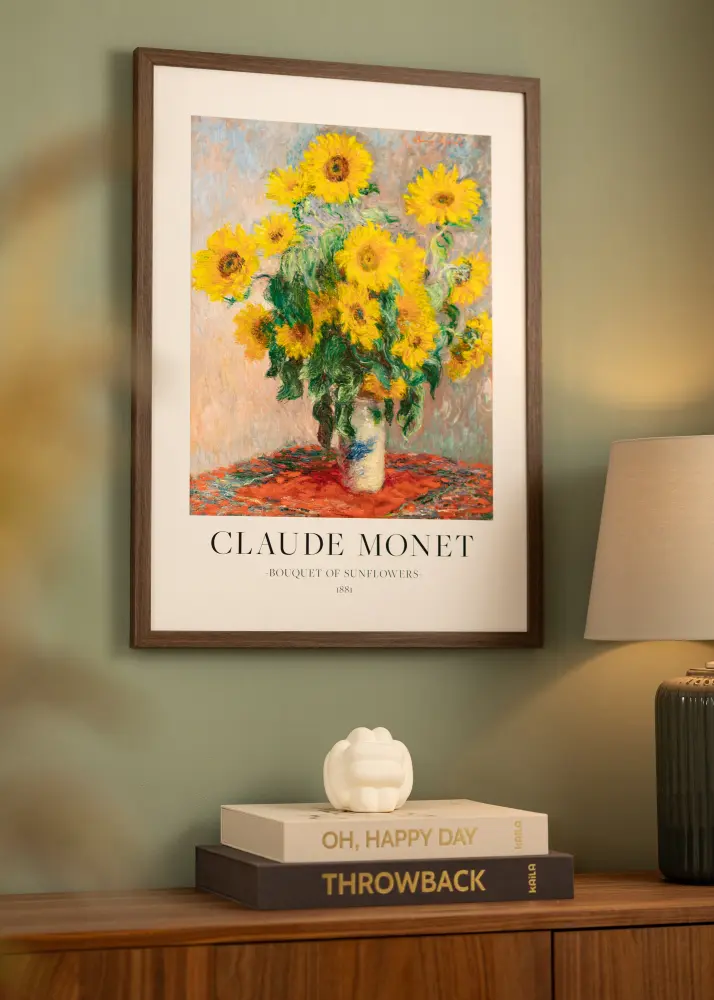 Mavanti Kader Hermes Acrylglas Walnoot 62x93 cm