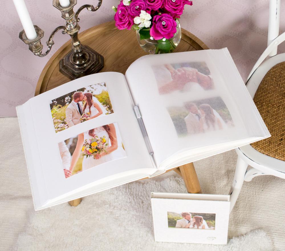 Walther Music Album - 28x30,5 cm (40 Witte zijden / 20 bladen)