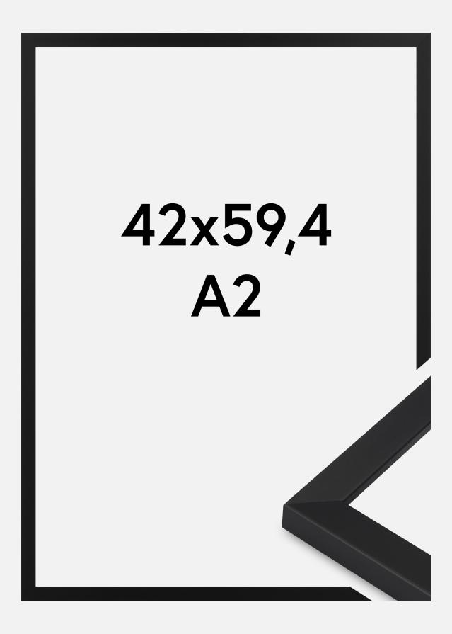 Jämtlands Ramfabrik Kader Oban Acrylglas Zwart 42x59,4 cm (A2)