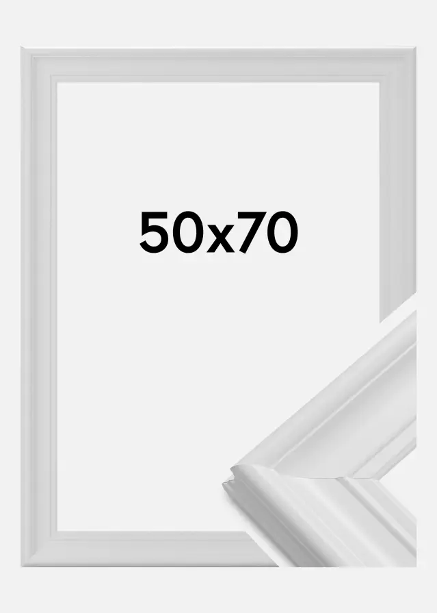 Galleri 1 Kader Mora Premium Acrylglas Wit 50x70 cm