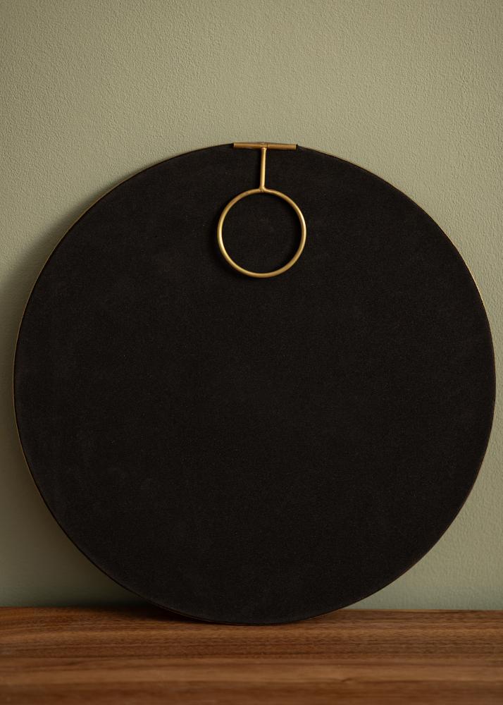 House Doctor Spiegel House Doctor The Loop Messing 32 cm Ø