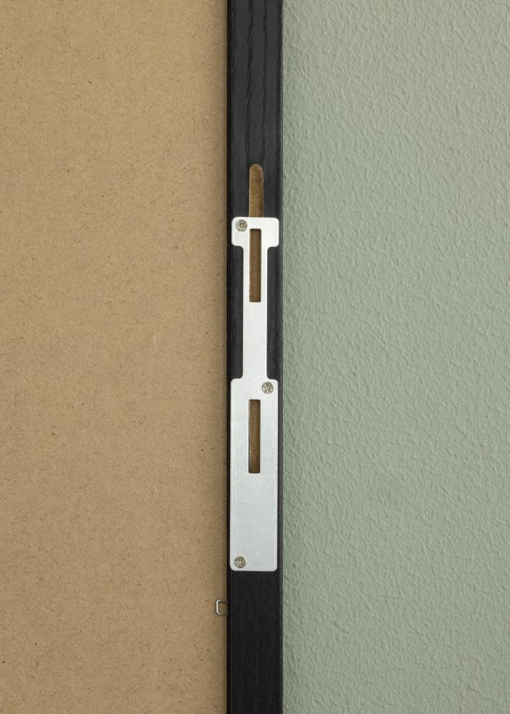 BGA Spiegel Overdoor Zwart 34x126 cm