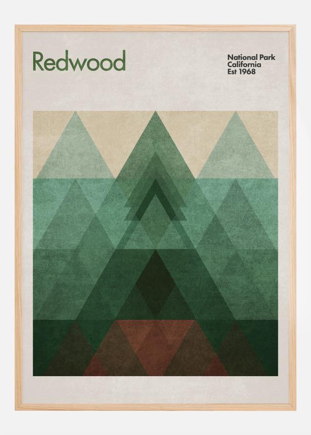 Bildverkstad Redwood Poster