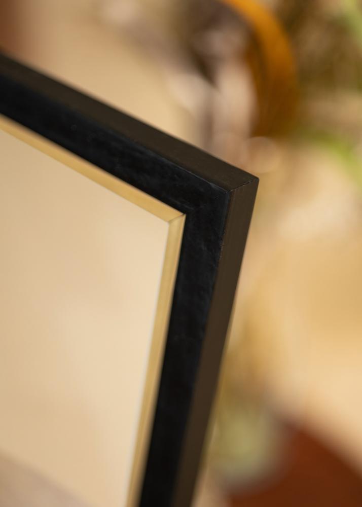 Ramverkstad Spiegel Leonie Zwart - Eigen afmetingen