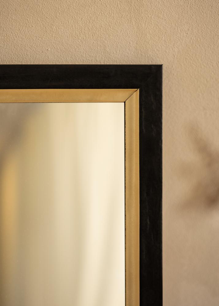 Ramverkstad Spiegel Leonie Zwart - Eigen afmetingen