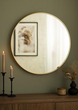 KAILA KAILA Round Mirror - Edge Gold 70 cm Ø