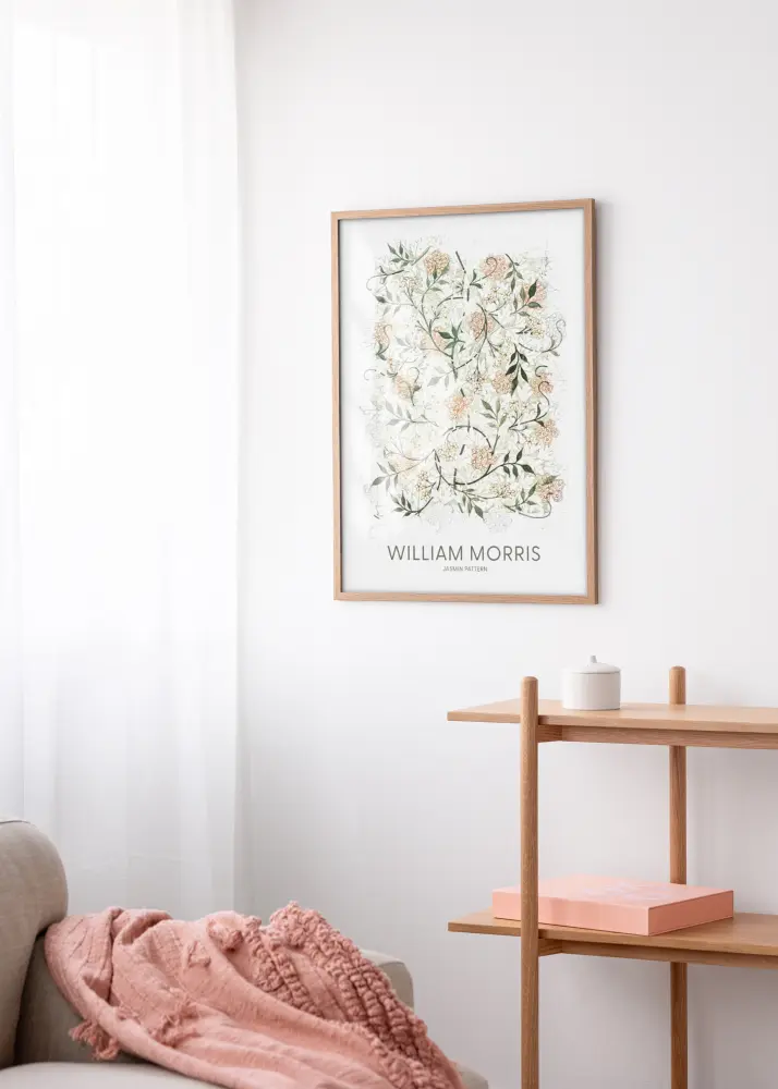 BGA Kader Modern Acrylglas Teak 50x70cm